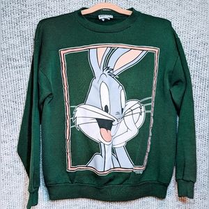 Vintage 90s Jerry Leigh Bugs Bunny size Small Sweatshirt 1995